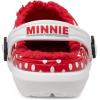 imageCrocs UnisexChild Classic Lined Disney Clogs Mickey and Minnie Mouse Shoes and SlippersWhiteMulti Minnie Mouse