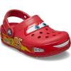 imageCrocs UnisexChild Crocband Cars Lightning McQueen Clogs Light Up ShoesRed