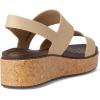 imageCrocs Womens Brooklyn Cork Low Wedge SandalChai