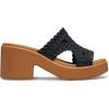 imageCrocs Womens Brooklyn HeelsBlack Woven