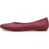 imageCrocs Womens Brooklyn Pointed Flat BalletBeetroot