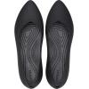 imageCrocs Womens Brooklyn Pointed Flat BalletBlack 1
