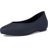 imageCrocs Womens Brooklyn Pointed Flat BalletDeep Navy