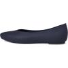 imageCrocs Womens Brooklyn Pointed Flat BalletDeep Navy