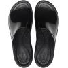 imageCrocs Womens Brooklyn Slide Heel Heeled SandalBlackHigh Shine