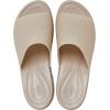 imageCrocs Womens Brooklyn Slide Heel Heeled SandalTaupe