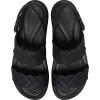 imageCrocs Womens Brooklyn Woven Low Wedge SandalBlack Woven