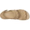 imageCrocs Womens Brooklyn Woven Low Wedge SandalChai