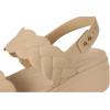 imageCrocs Womens Brooklyn Woven Low Wedge SandalChai