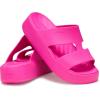 imageCrocs Womens Getaway Platform HStrap Sandals Wedge Sandals for WomenPink Crush