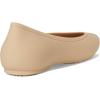 imageCrocs Womens On the Clock Work Flats Slip Resistant Work Shoes for Women LiteRide ComfortChai