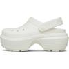 imageCrocs Womens Stomp Clog Slipon ShoesChalk
