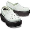 imageCrocs Womens Stomp Clog Slipon ShoesLinen Black