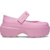 imageCrocs Womens Stomp Mary Janes FlatPink TweedPink Tweed