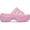 imageCrocs Womens Stomp SlidesPink Tweed