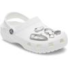 imageCrocs Zappos Print Lab Gone Wild Jibbitz 13PackSilver Sport