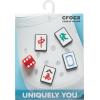 imageCrocs unisex adult Jibbitz Icon Pack  Jibbitz Shoe CharmsMahjong 5Pack