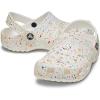 imageCrocs Kids Classic Graphic ClogsWhiteMulti Paint Splatter