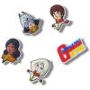 imageCrocs Unisex Jibbitz Shoe Charms MultiPacks Boys Characters Collection Gundam One Size