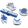 imageCrocs UnisexAdult Jibbitz US Military Shoe CharmsArmed Forces Us Air Force 5Pack