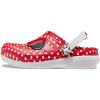 imageCrocs UnisexChild Classic Lined Disney Clogs Mickey and Minnie Mouse Shoes and SlippersWhiteMulti Minnie Mouse