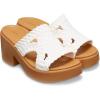 imageCrocs Womens Brooklyn HeelsChalk Woven