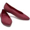 imageCrocs Womens Brooklyn Pointed Flat BalletBeetroot