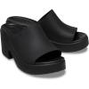 imageCrocs Womens Brooklyn Slide Heel Heeled SandalBlackBlack