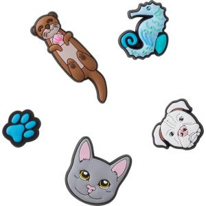 imageCrocs 5Pack Animal Shoe Charms  JibbitzAnimal Mix