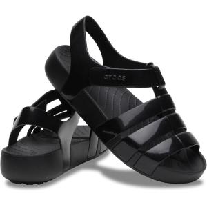 imageCrocs Girls Isabella Glitter SandalsBlack