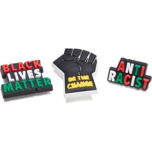 imageCrocs Jibbitz 3Pack Shoe Charms  JibbitzBlm 3Pack