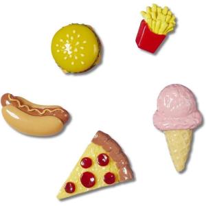 imageCrocs Jibbitz 5Pack Food Shoe Charms  JibbitzMini 3d Food
