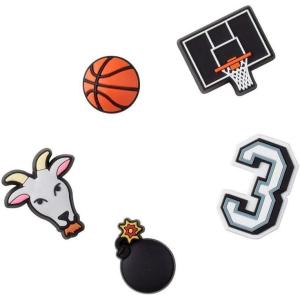 imageCrocs Jibbitz 5Pack Sport Shoe Charms  JibbitzBasketball Star