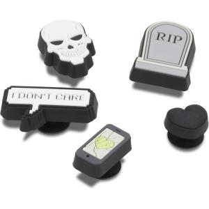 imageCrocs Jibbitz Holiday Packs Shoe Charms  Synthetic Material  Easy to Attach  Perfect for HolidaysGhosting 5Pack
