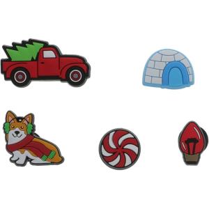 imageCrocs Jibbitz Symbols ampamp SayingXmas 5Pack