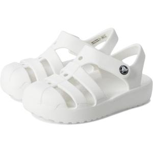 imageCrocs Kids Classic Fisherman SandalsWhite