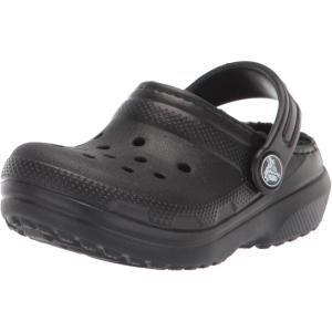 imageCrocs Kids Classic Lined ClogsBlackBlack
