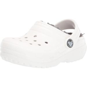 imageCrocs Kids Classic Lined ClogsWhiteGrey