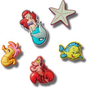 imageCrocs Unisex Disney Princess Character Collection Multi Packs Princess Ariel 5 Pack