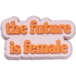 imageCrocs UnisexAdult Jibbitz Shoe Charms  Cute Girly Shoe Charm Singles Charms for Girls and BoysThe Future is Female