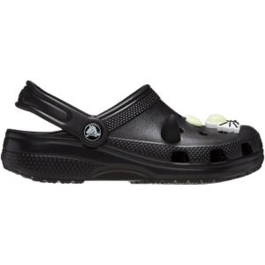 imageCrocs UnisexChild Classic Glow in The Dark Clogs Little Big KidBlack Cat
