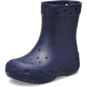 imageCrocs UnisexChild Classic Rain BootsNavy