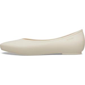 imageCrocs Womens Brooklyn Pointed Flat BalletStucco
