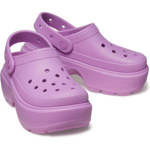 imageCrocs Womens Stomp Clog Slipon ShoesBubble