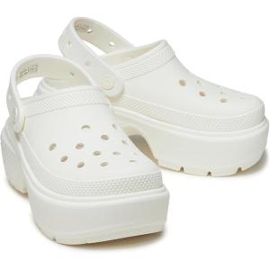 imageCrocs Womens Stomp Clog Slipon ShoesChalk