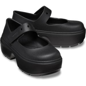 imageCrocs Womens Stomp Mary Janes FlatBlackBlack