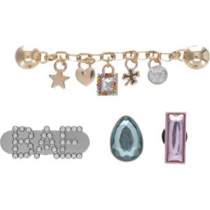 imageCrocs Zappos Print Lab Gone Wild Jibbitz 13PackCharm Chain 5Pack