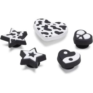 imageCrocs Zappos Print Lab Gone Wild Jibbitz 13PackMono Bnw 5Pack