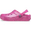 imageCrocs Classic Lined Glitter Clog Little KidBig Kid Fuchsia FunMulti 1 Little Kid M