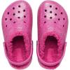 imageCrocs Classic Lined Glitter Clog Little KidBig Kid Fuchsia FunMulti 1 Little Kid M